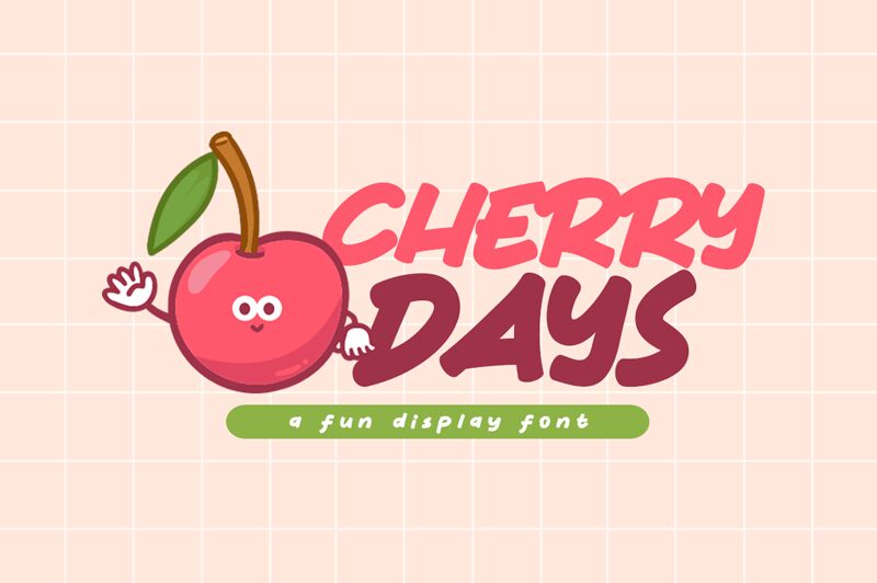 Cherry Days Schriftart