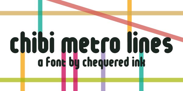 Chibi Metro Lines Czcionka