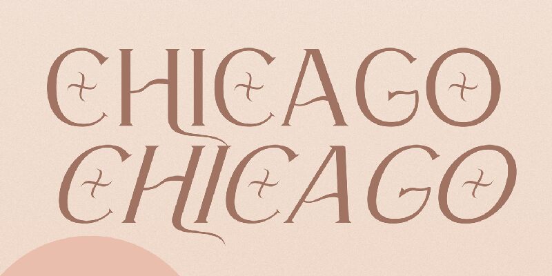 CHICAGO Schriftart