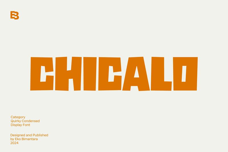 Chicalo 字体