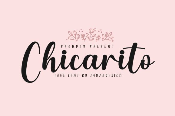 Chicarito Schriftart