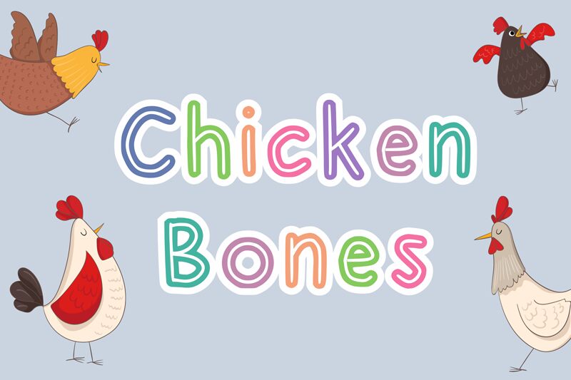 Chicken Bones Czcionka