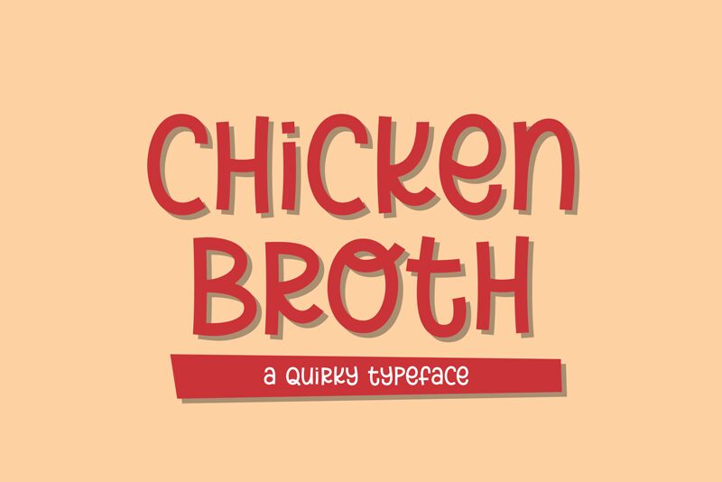 Chicken Broth Schriftart