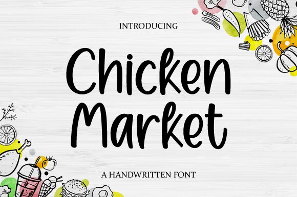 Chicken Market Druh písma