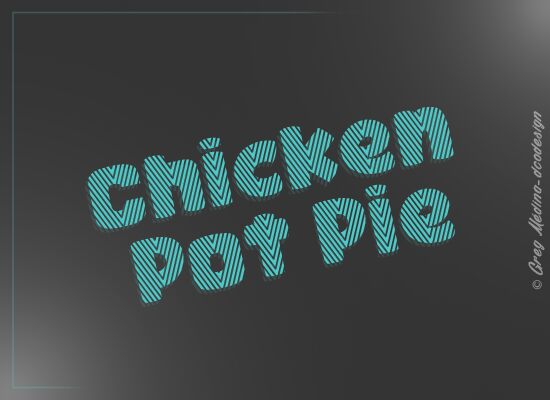 Chicken Pot Pie Czcionka