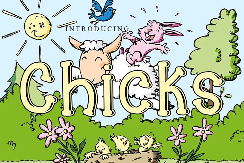 Chicks フォント