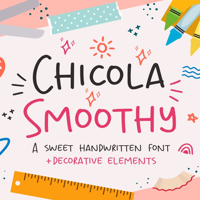 Chicola Smoothy الخط 