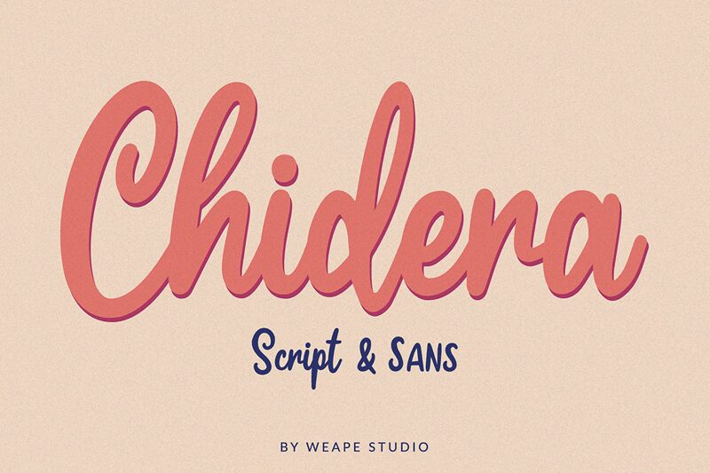 Chidera Schriftart