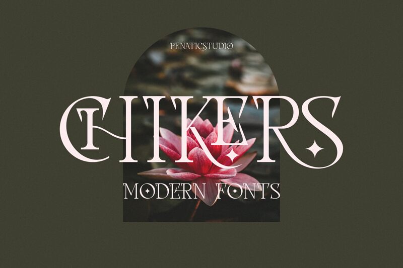 CHIKERS Schriftart