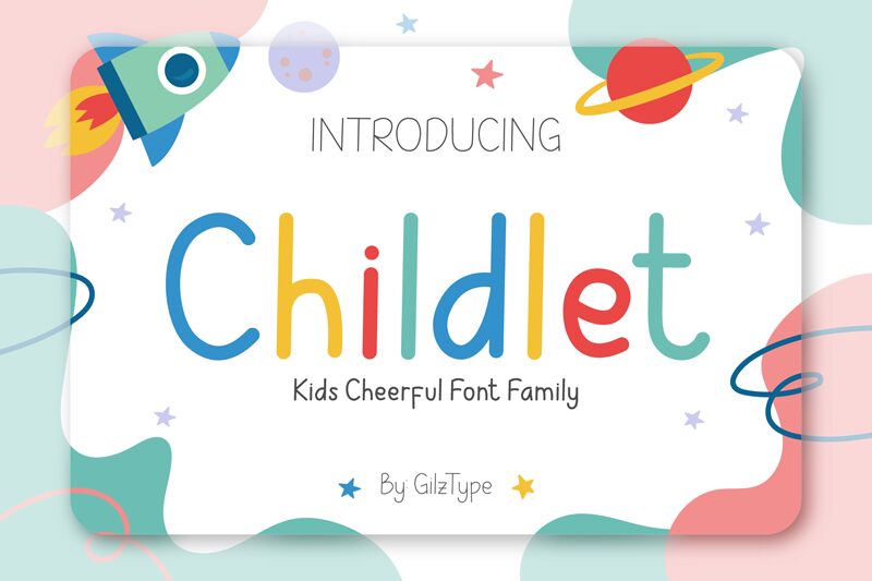 Childlet Schriftart
