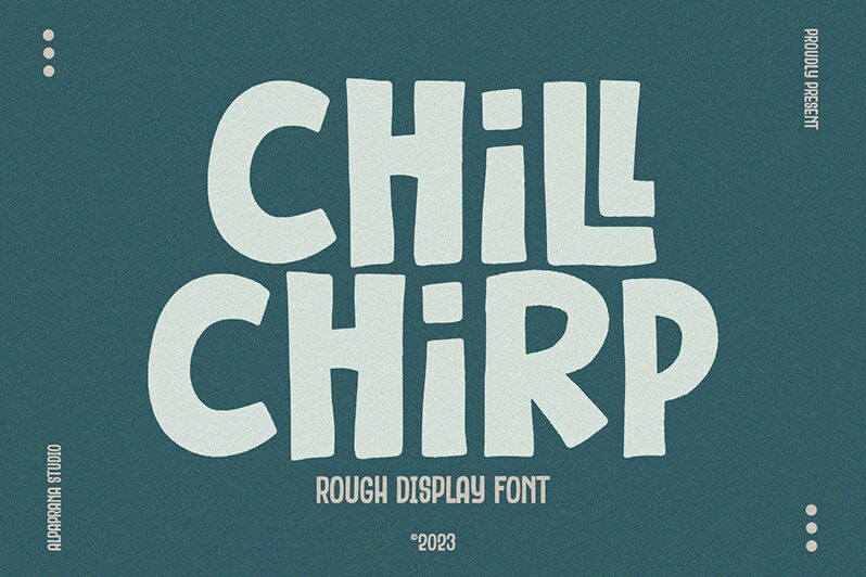 Chill Chirp Schriftart
