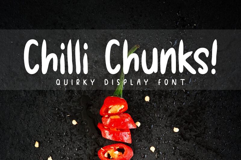 Chilli Chunks Schriftart