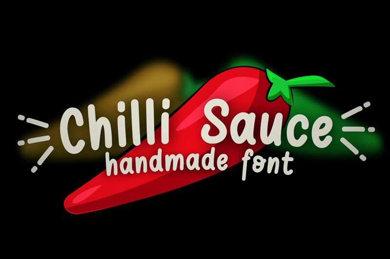 Chilli Sauce — Schriftpräsentation