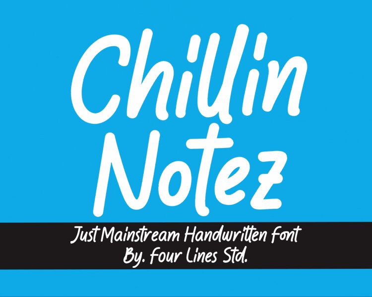 Chillin Notez Czcionka