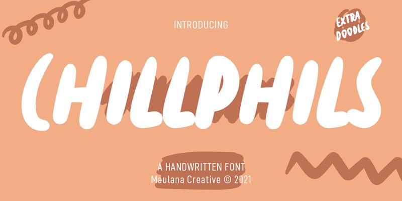 Chillphils Schriftart