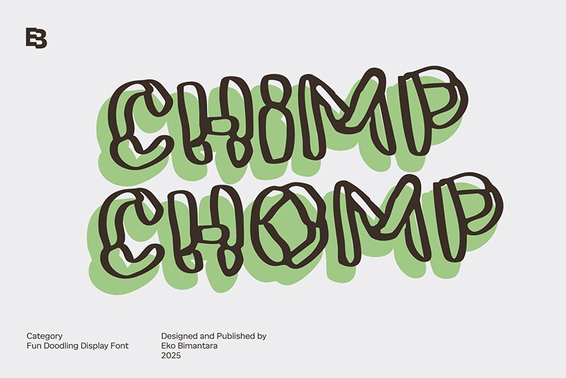 Chimp Chomp 字体