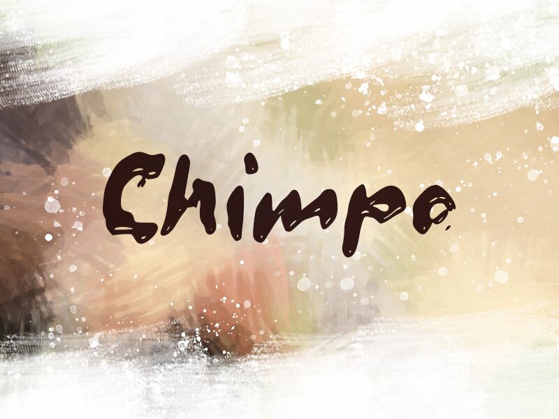 c Chimpo Schriftart