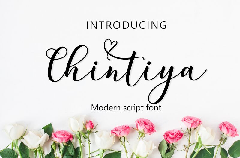 Chintiya Script Czcionka