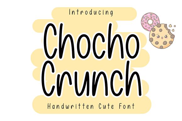Chocho Crunch Czcionka