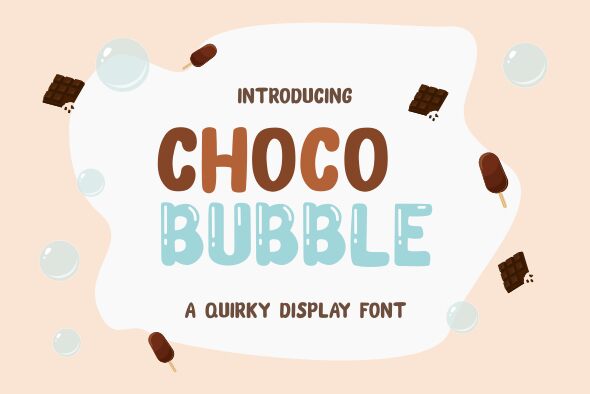 Choco Bubble Czcionka