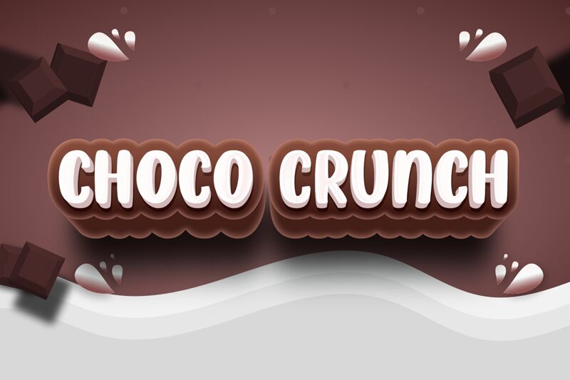 Choco Crunch Carattere