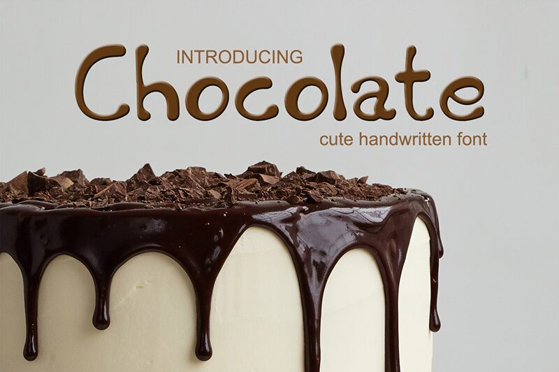 Chocolate Schriftart