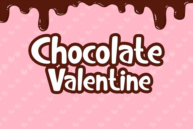 Chocolate Valentine Czcionka