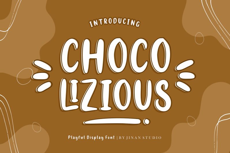 Chocolizious Druh písma