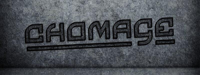 Chomage フォント