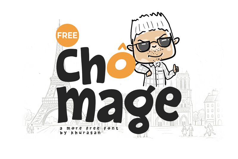 Chomage — Font presentation