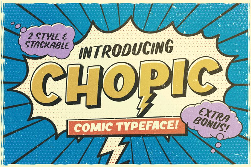 Chopic Schriftart