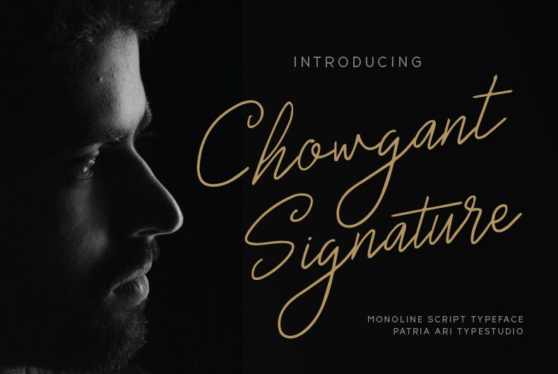 Chowgant Signature Czcionka