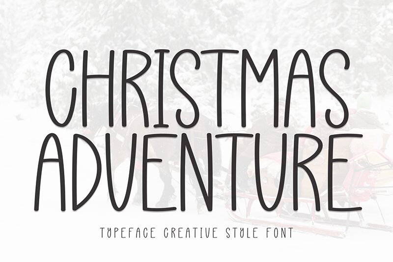 Christmas Adventure Schriftart