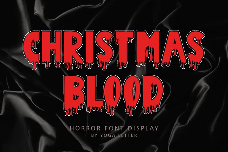 Christmas Blood フォント