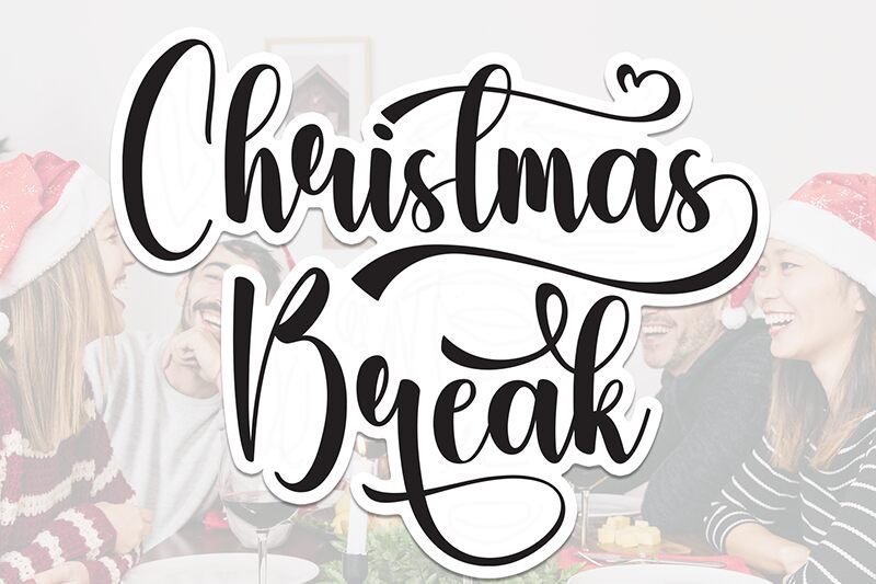 Christmas Break Schriftart