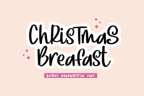 Christmas Breakfast Czcionka