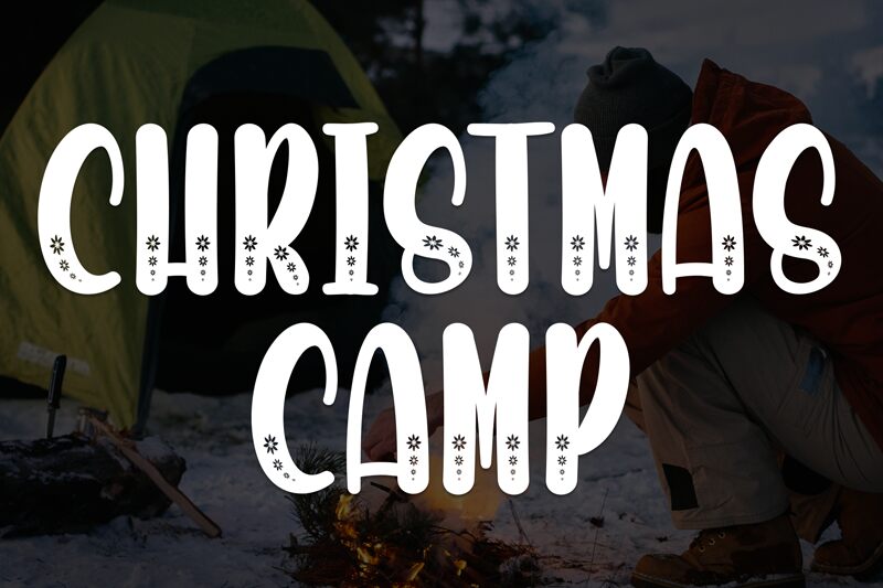 Christmas Camp フォント