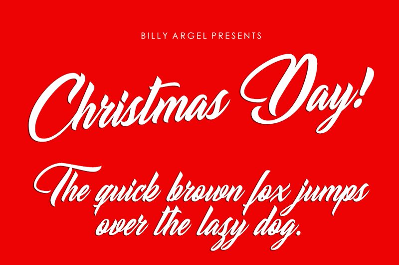 Christmas Day Schriftart