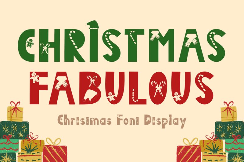 Christmas Fabulous Font