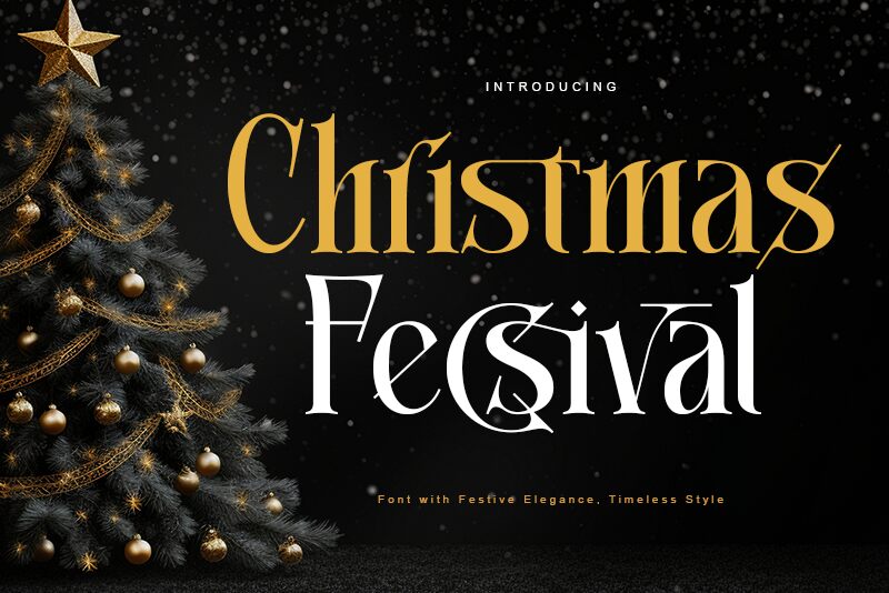 Christmas Fecsival Font