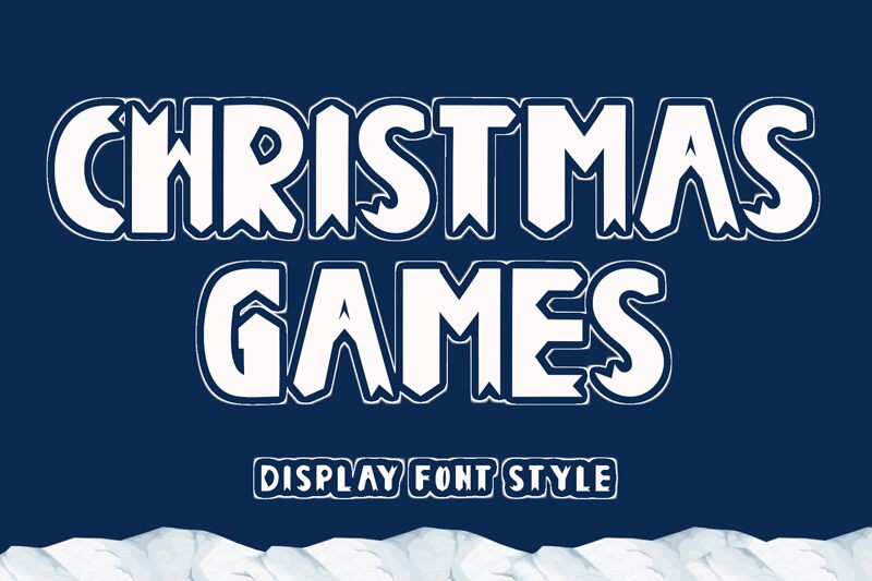 Christmas Games フォント