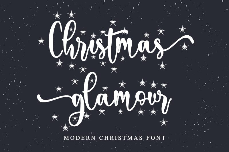 Christmas glamour Carattere
