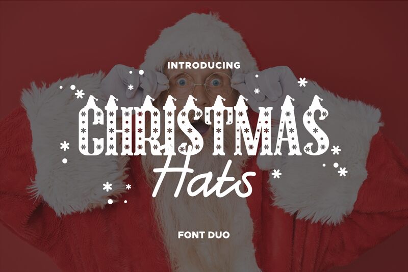 Christmas Hat Schriftart