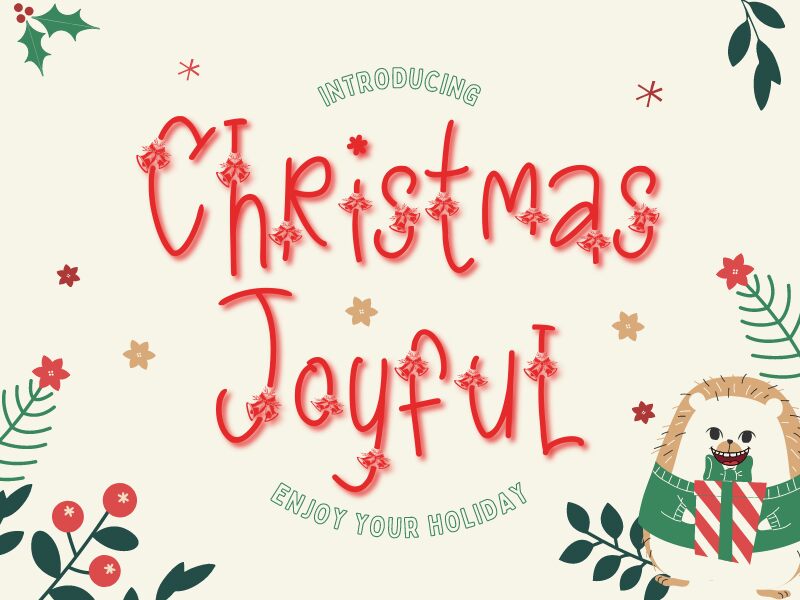 Christmas Joyful Carattere