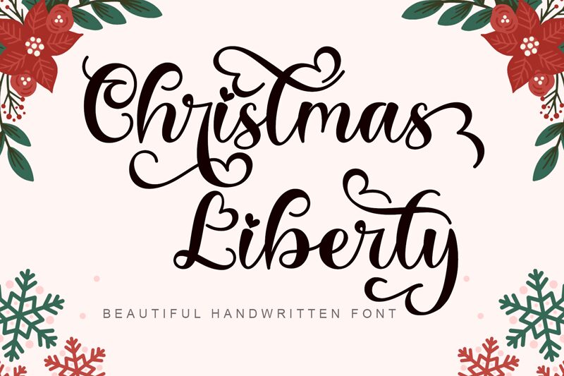 Christmas Liberty Font