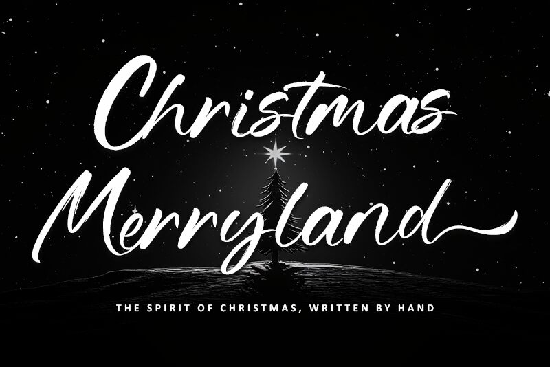 Christmas Merryland Schriftart
