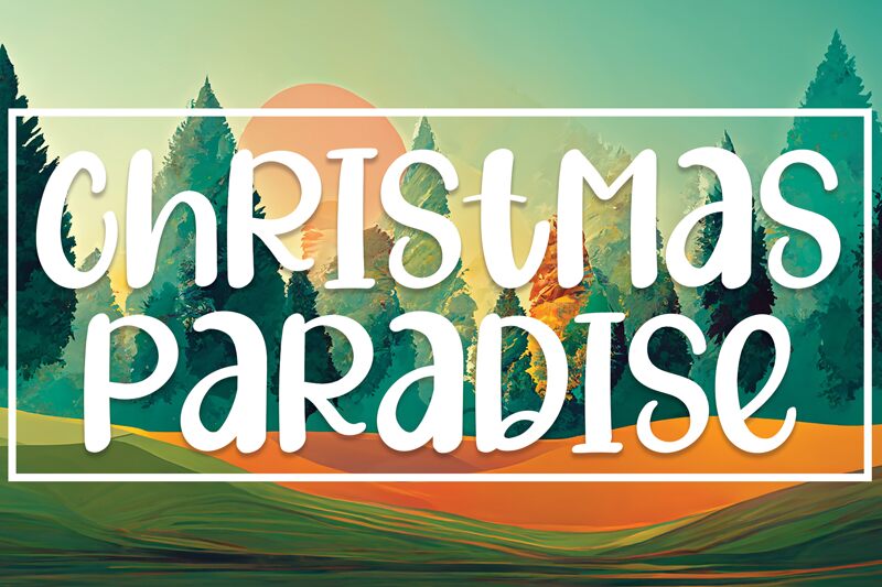Christmas Paradise الخط 