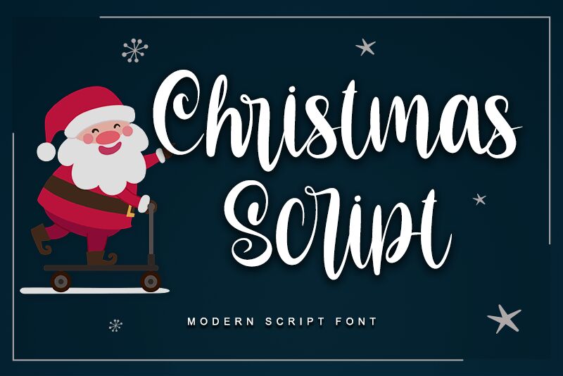 Christmas Script Czcionka