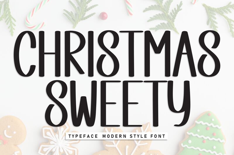 Christmas Sweety Schriftart