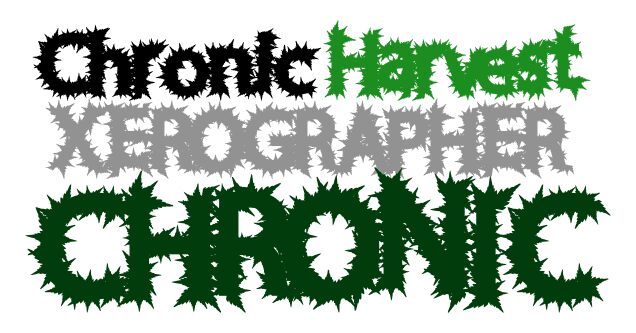 ChronicHarvest Carattere